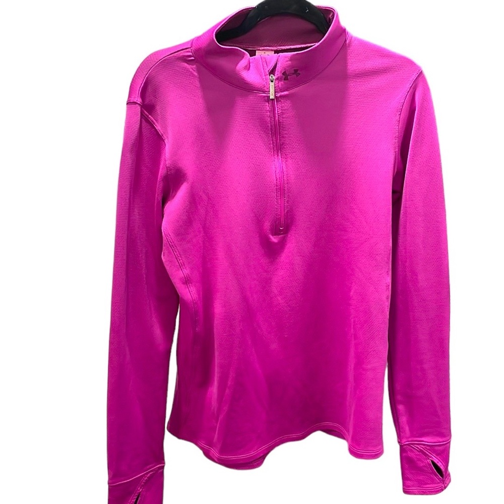 Under Armor quarter zip. Size Large. Polyester